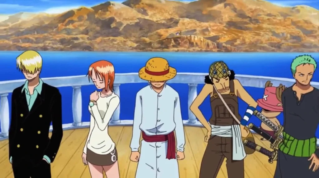 One Piece anime arcs timeline showing major story sagas”